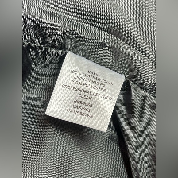 NWT HALOGEN Women’s Plus Size 100% Leather Jacket Size 24W - Picture 15 of 16